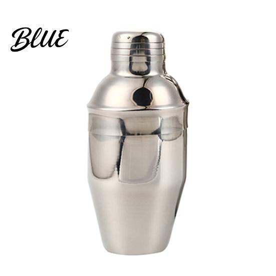 Professional Bar Shaker Stainless Steel Cocktail Cup Leak-Proof Martini Mirror Polished Three Piece Bartender Tool Easy Cleaning Mixer for