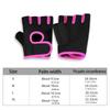 Women Men Fitness Gym Gloves Weightlifting Gloves Half Finger Breathable Non-slip Gel Pad Bodybuilding Training Dumbbells Gloves 6