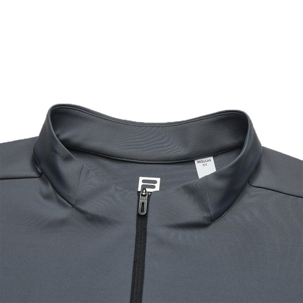 FILA Fitness Classic Long Sleeve Breathable T-Shirt Men Tops A11M541215FDY