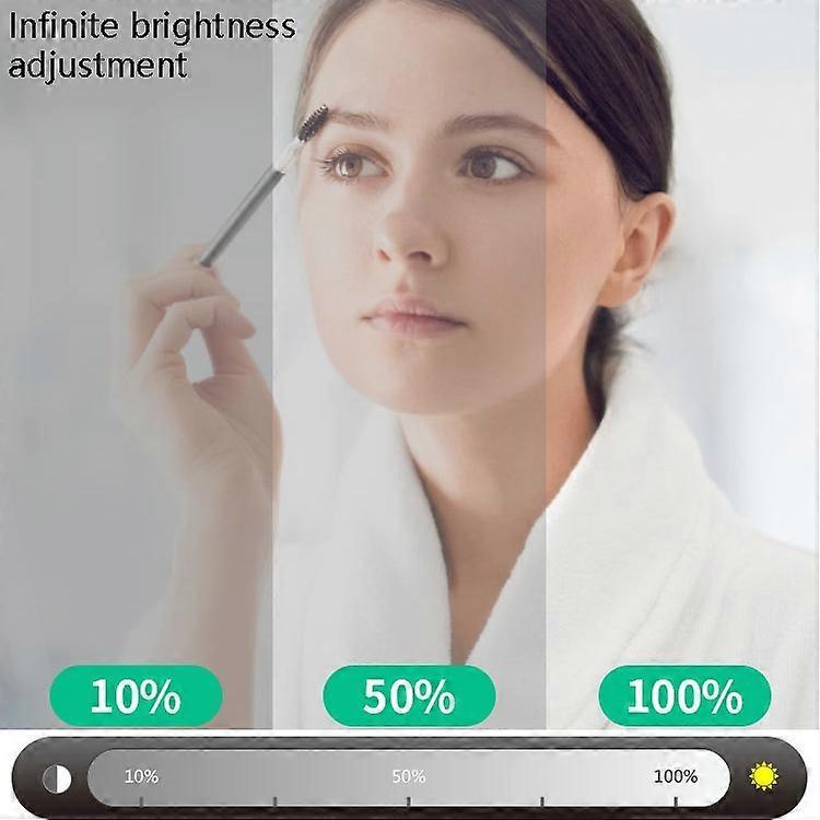 10 LEDs Mirror Front Light Dimmable Makeup Mirror USB Touch Control Light
