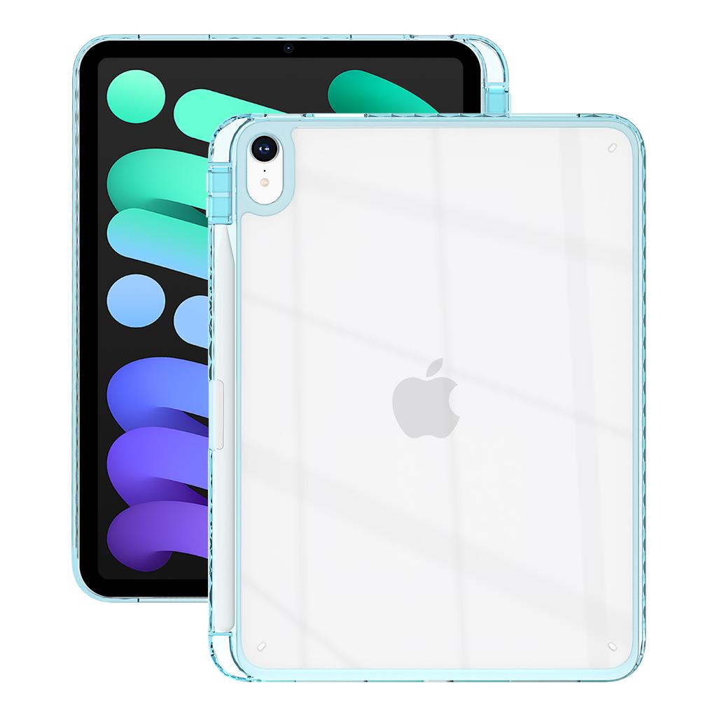 For iPad (2025)/10.9 (2022) Case Clear TPU Tablet Protective Cover with Pen Slot