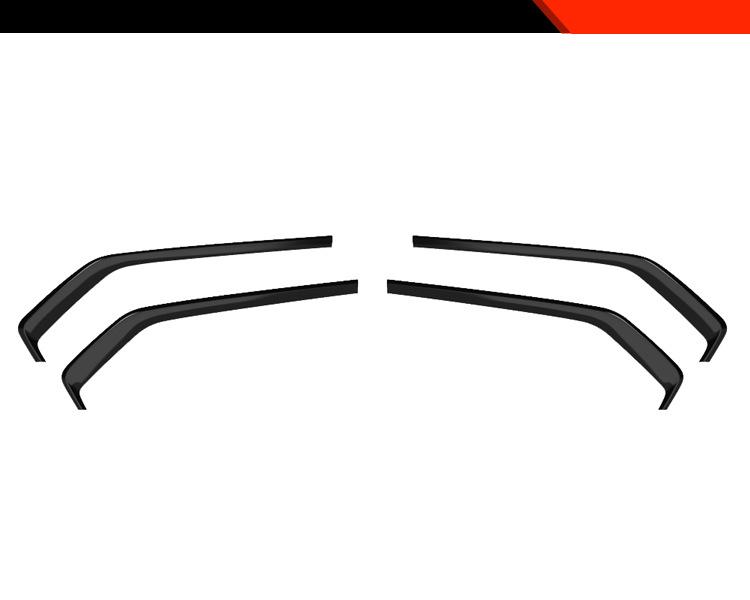 Chevrolet Colorado & GMC Canyon Front/Rear Inner Door Panel Trim Strips