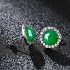 Lindon Women  Zircon Sunflower Earrings Wedding Party Gift