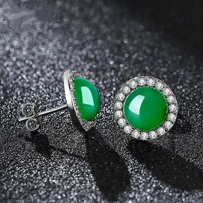 Lindon Women  Zircon Sunflower Earrings Wedding Party Gift