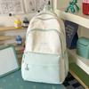 Schoolbag Mori student schoolbag female contrasting color high value campus backpack large capacity star printing fashion backpack