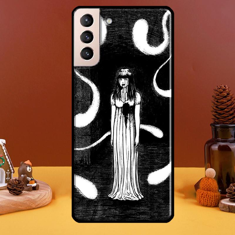 Husă Telefon Horror Junji Ito Pentru Samsung Galaxy S20 FE S21 S22 Note 20 Ultra Note 10 S8 S9 S10 Plus