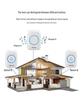 Smart Wireless Doorbell with Long-Range Remote Control, Compatible with EU, US, UK, and AU Plugs