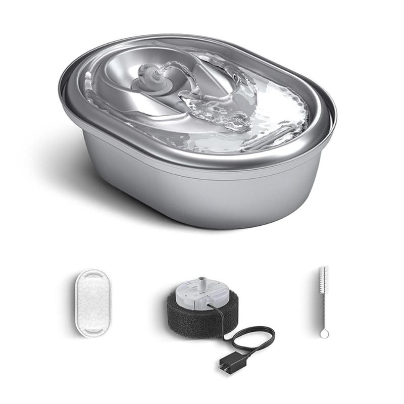 Cat Water Fountain Replacement Activated Carbon Filter for Replaced Filter Flower for Pet Dogs Round Drinking Fountain