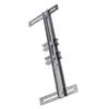 Cabinet Hardware Jig Template Stainless Steel Closet Hanging Rod Locator Guide Jig