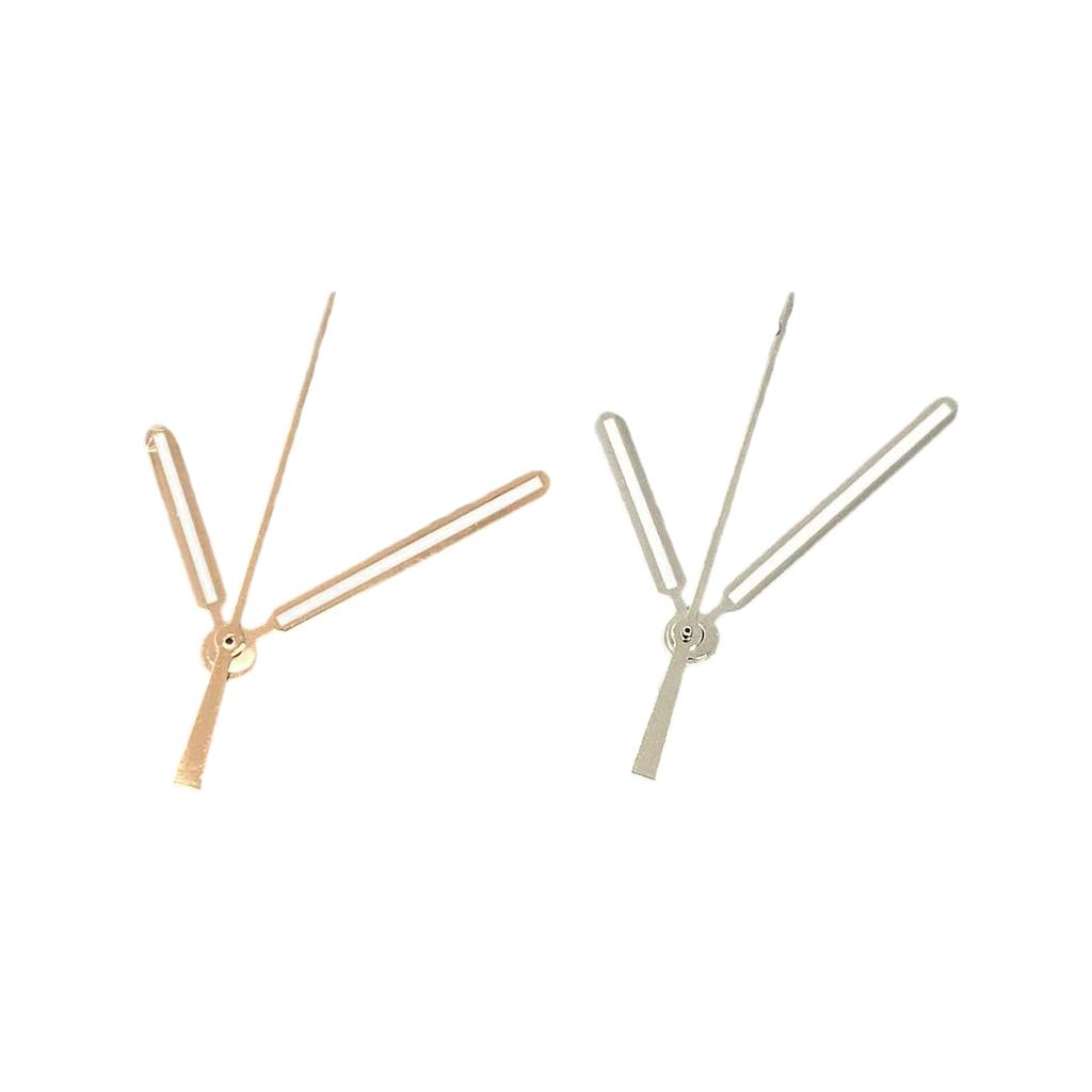 Glowing Watch Hands Replacement Accessory for NH35 NH36 4R 7S Movement In Silver Rose Gold Vibranting Color Designs