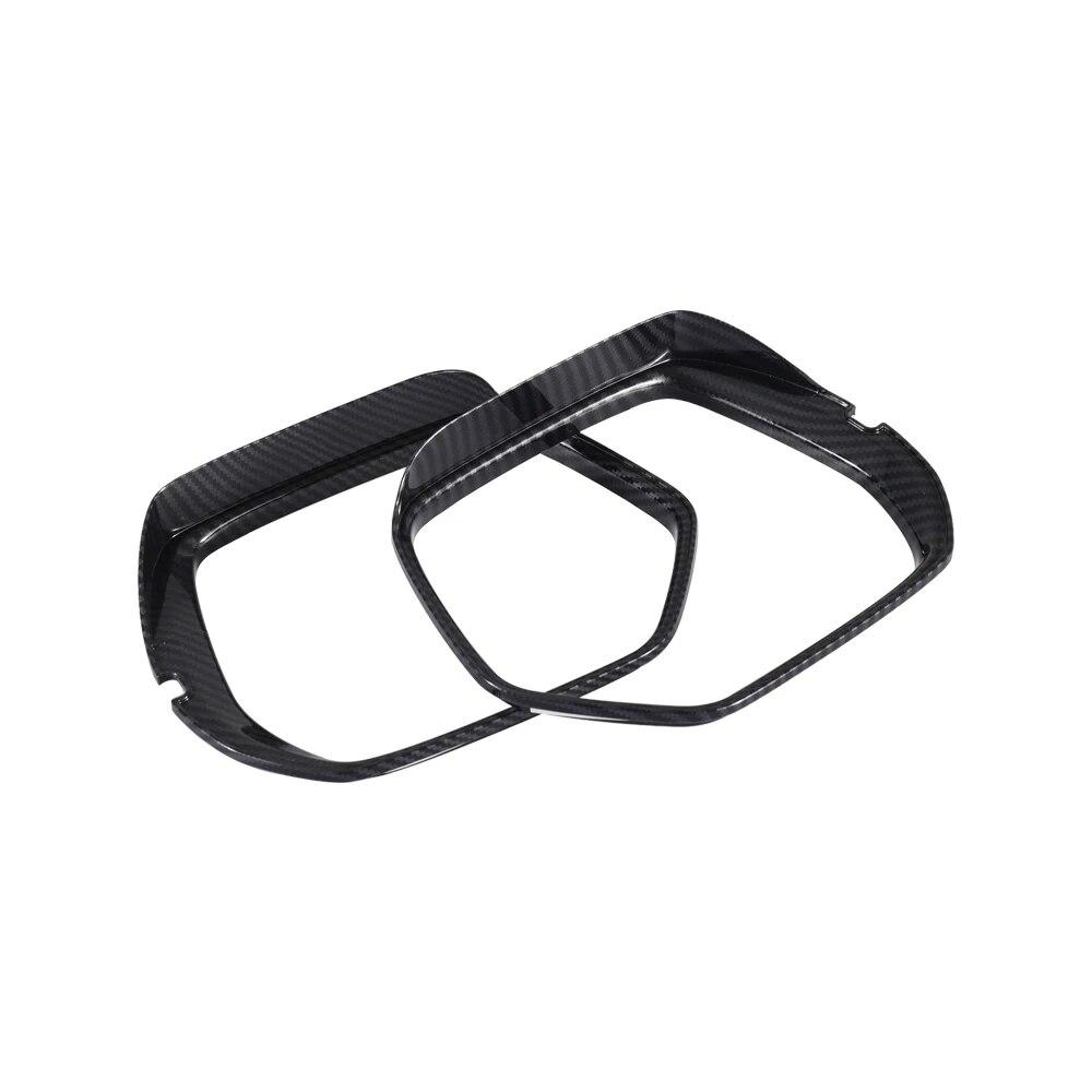 ABS Rearview Mirror Rain Eyebrow Frame Rain Cover Trim Strip Changed To Decorative Accessories For Honda CRV 2017- 2022