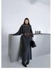 Versatile Casual Fashion Set: Autumn/Winter Slimming Knit Outfit for Date or Commute