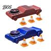 Stress Relief Car Toy 1/2Pcs Pocket Drift Fidget with 3/6 Mini Cones, 2-in-1 Spinner & Desktop Racing Vehicle Toy, Desk for Adults, Gift Lovers