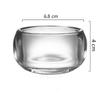 80ml Heat Resistant Glass Cup Household 2pcs Set Simple Hot Tea Cup Tea Bowl Suitable for Entertaining Guests Small Wine Glass