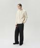 Liimaen Unisex Wool Blend Knit Top Ivory