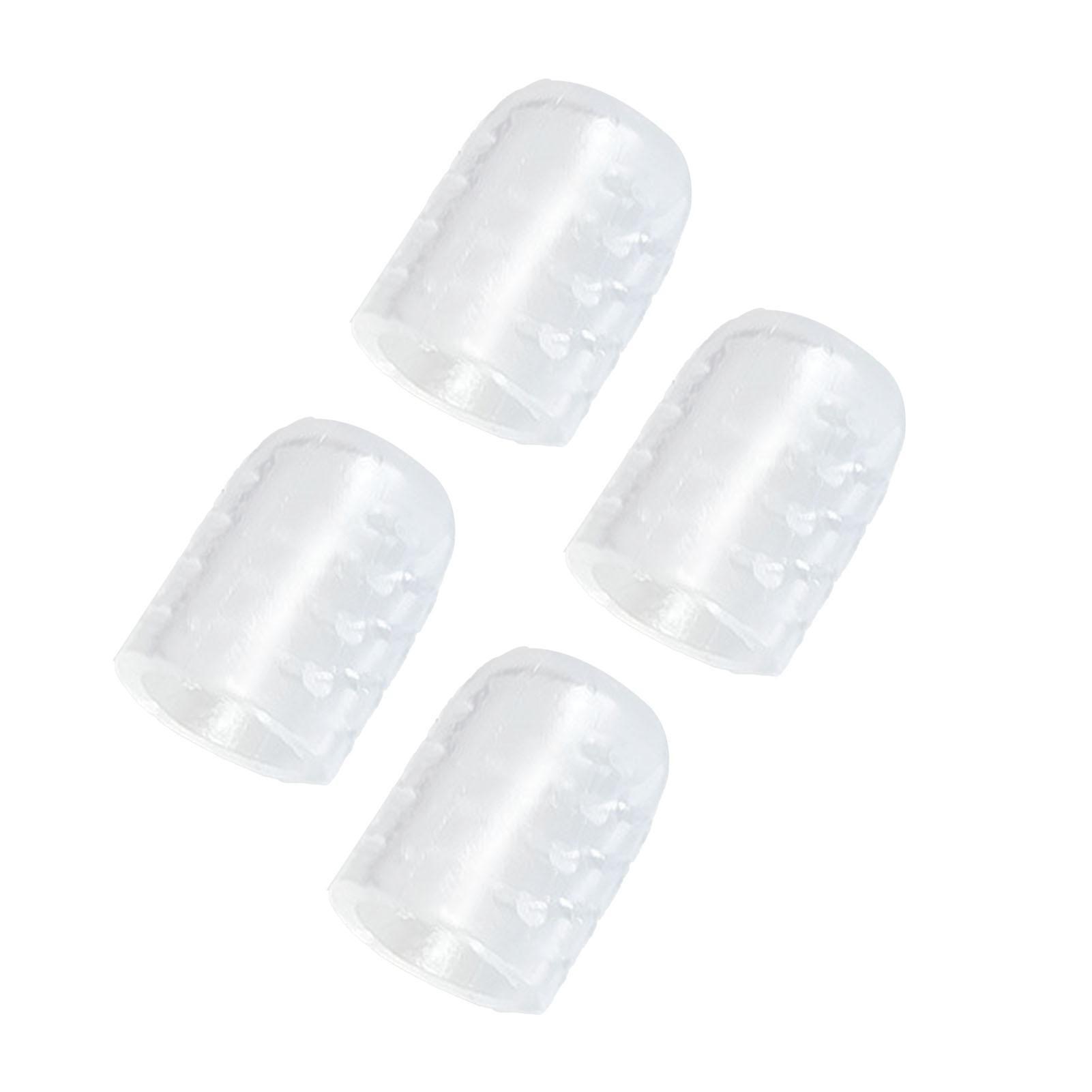 

10 шт. Защитные накладки на мизинец, дышащие, мягкие, прозрачные, силиконовые, для защиты пальцев ног от мозолей