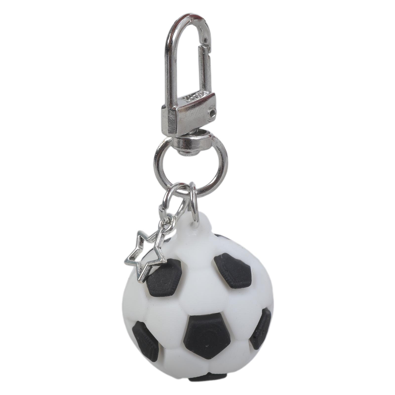 

Креативный кулон в виде футбольной звезды, брелок, уникальный кулон в виде футбольного мяча, украшение для ключей, идеальный подарок для модных личностей T3