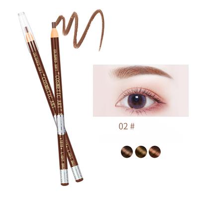 Threaded Eyebrow Pencil, Waterproof, Sweat-proof, Non-smudgeable, Easy To Color, Hard Core, Very Fine Line Eyebrow Pencil