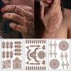Lace Tattoo Hand Temporary Tattoo Henna Tattoo Stickers Body Art Sticker Water Transfer Decals