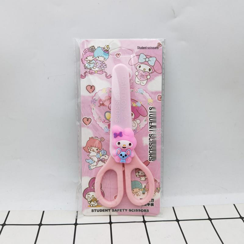 Kuromi Children s Safety Scissors - Sanrio Creative Stainless Steel Scissors for DIY Journals