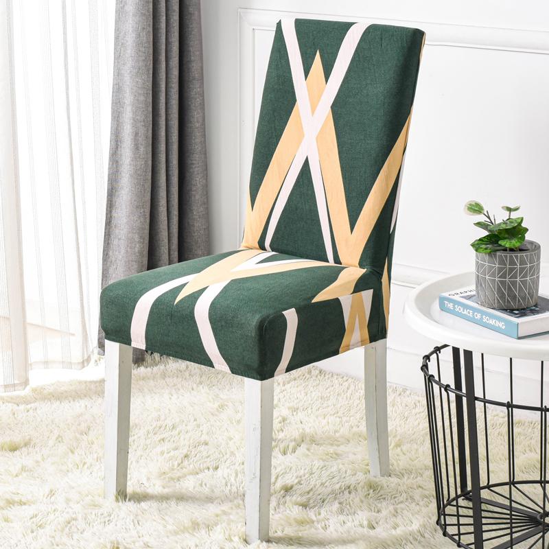 New Colors Chair Covers Floral Modern Slipcover For Dinning Room Wedding Stretch Elastic Furniture Protector