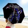Optimus Prime Portable 3 Folds Umbrella Portable Windproof Folding Rain Umbrella For Travel Outdoor Sun Protection Travel Outdoor Gift