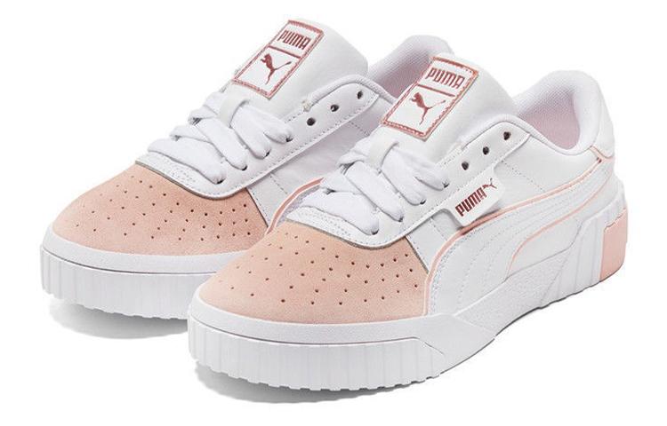 Women's Sneakers PUMA Wms Cali Skate Shoes 'White Pink' Women's
