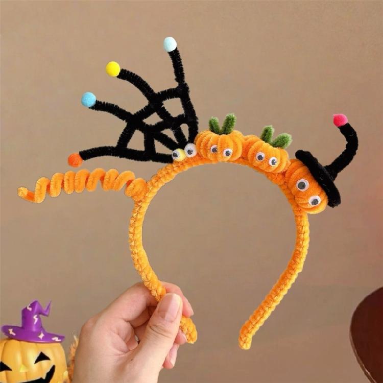 Twistable Plastic Hairband For Halloween Dressing up Event Creative Hairstyle Accessory With Flexible Comfortable Design