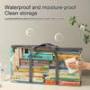 Waterproof Collapsible Pouch Large Capacity Books Collection Container  Student