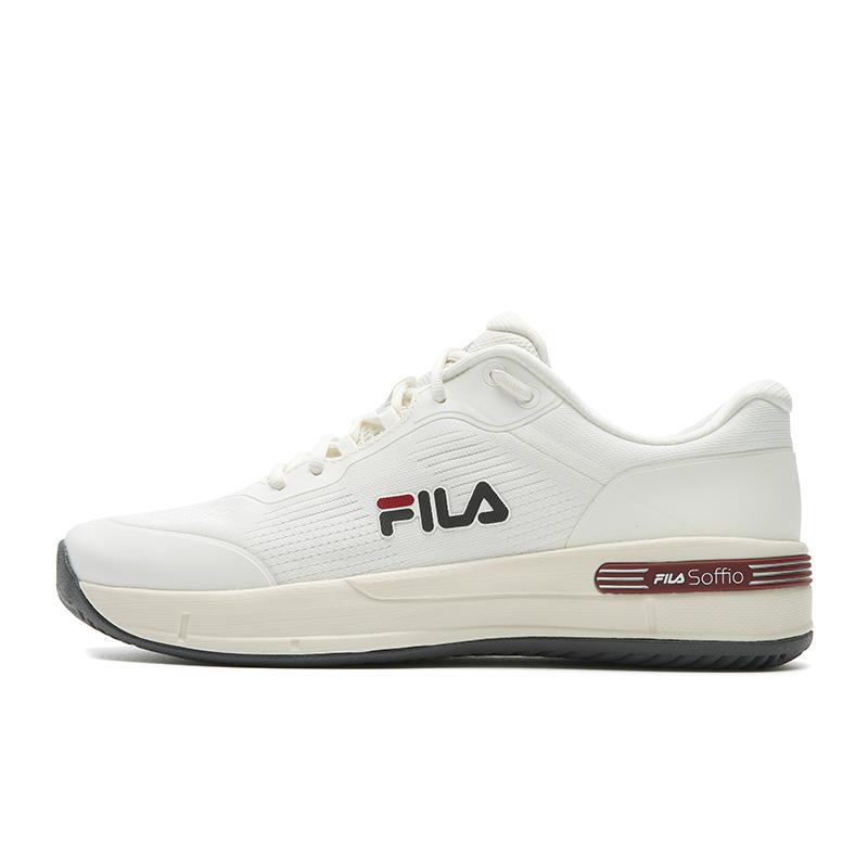 

FILA Court Performance Sports Minimalist Shock Absorption Lightweight Breathable Low-Top Tennis Shoes Women sneaker White A12W611501FSW 39