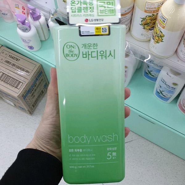 

OnTheBody Family perfume Body Wash Citrus Scent 900g