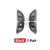 1 Pair Car Steering Wheel Switch Control Buttons Cover Multi-function Switch Buttons for Mercedes-Benz S CL Class W220 W215