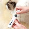 Cat Nail Grinder Quiet Pet Nail Trimmer with 2 Speed Settings Rechargeable Portable Nail Grinder with LED Light for All Cats Dogs
