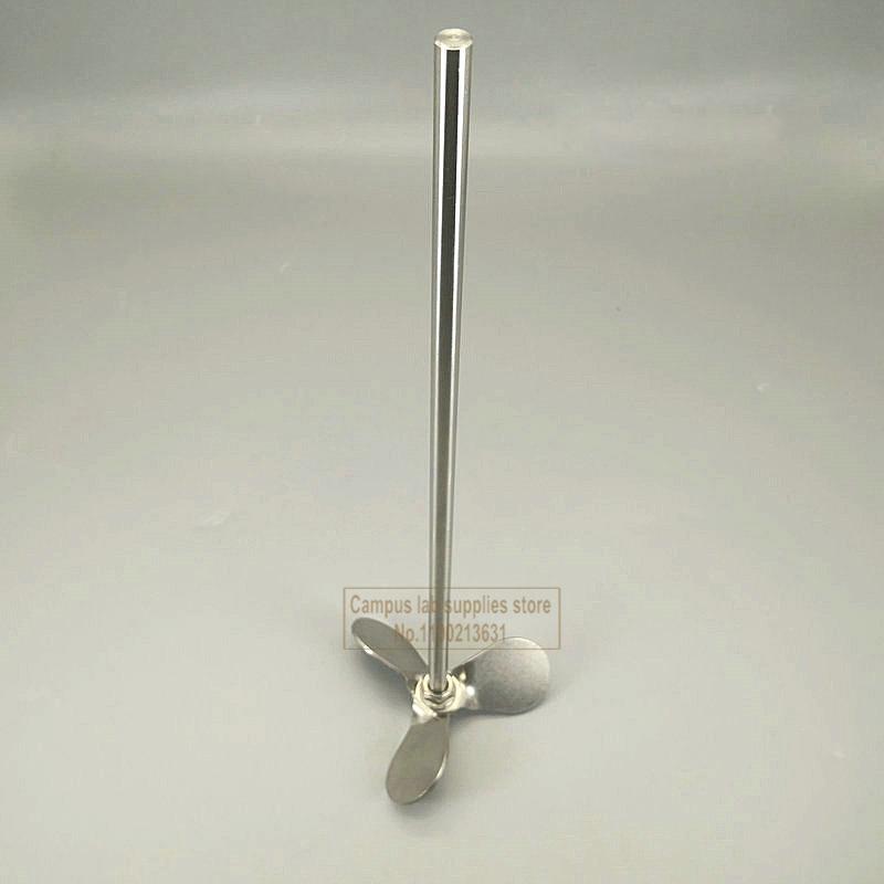 1pcs Laboratory 304 Stainless Steel Three-leaf Type Stirring Paddle (Mixed Blade or Rod) Chemistry Accessories