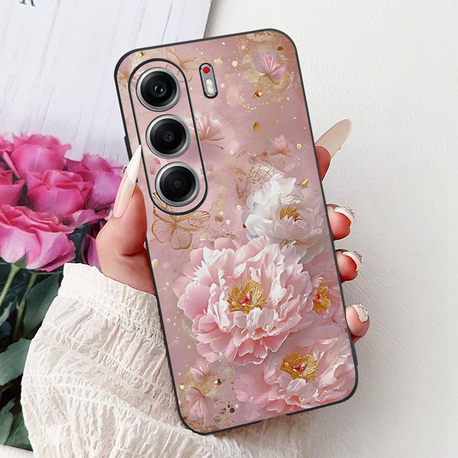 For Tecno Camon 40 Pro 5G Case CM7 Cute Cat Cool Painted TPU Soft Silicone Back Cover For Tecno Camon40 Camon 40Pro Phone Cases