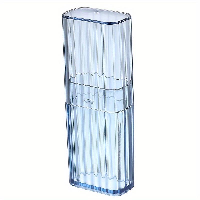 10PCS/1PC Clear Plastic Portable Storage Box - Compact Travel Organizer for Toothpicks, Swabs, Bandages, And Small Accessories