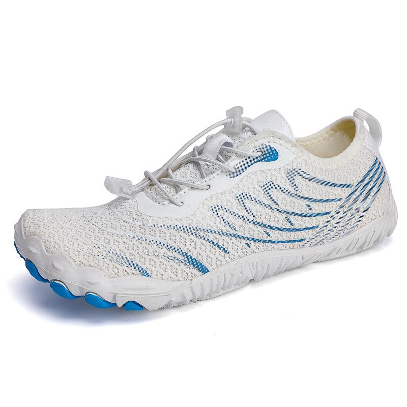 Wasserschuhe Herren Damen Oberlauf Waten Fünf Zehen Barfuß Strand Schwimmen Aqua Schuhe Sommer Farbe Sneaker Unisex Schnell Trocknend