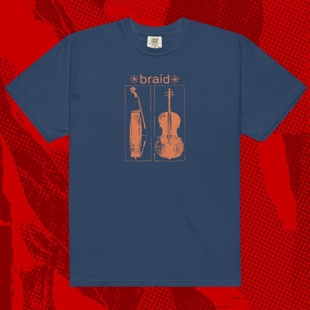 Braid Cello Shirt | Emo Indie Jimmy Eat World Mineral Cap'n Jazz Promise Ring