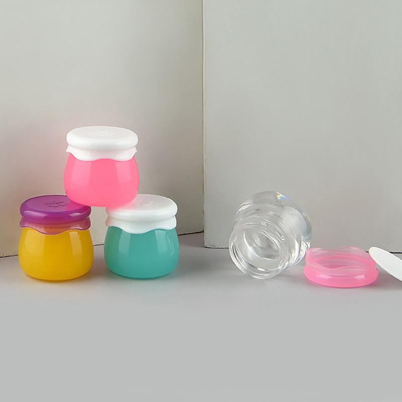 Refillable Bottles Empty Makeup Jam Jar Pot Travel Face Cream Cosmetic Container
