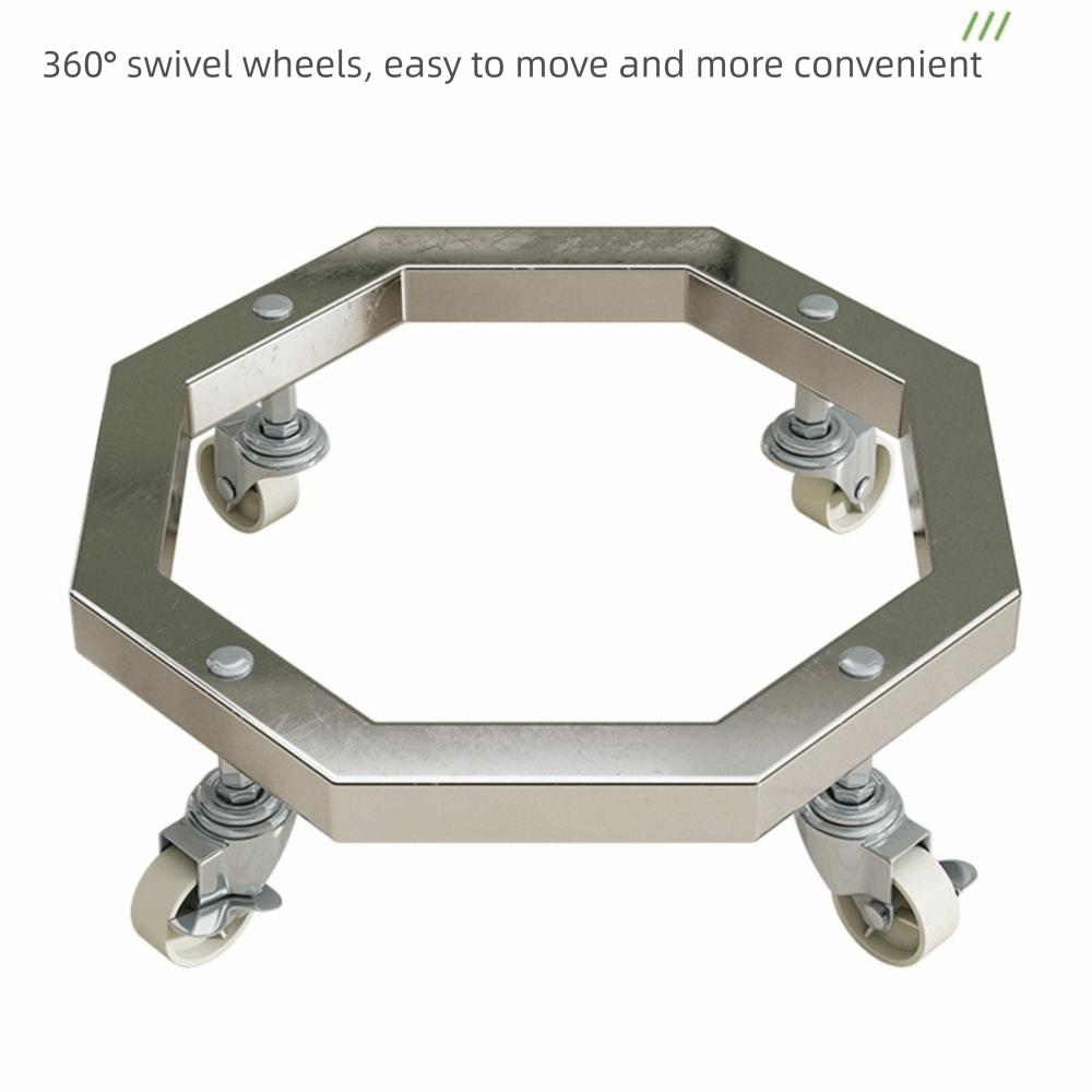 Brake Tank Gas Base with Wheels Cylinder Holder Sturdy Fixed Tank Roller Stand Home