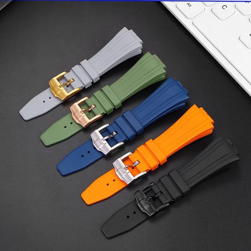 GA-2100 watch band For Casio GBM-2100/GM-2100/GA-B2100 Series Quick Release Protruding Rubber Watch Band Strap Bracelet 16mm