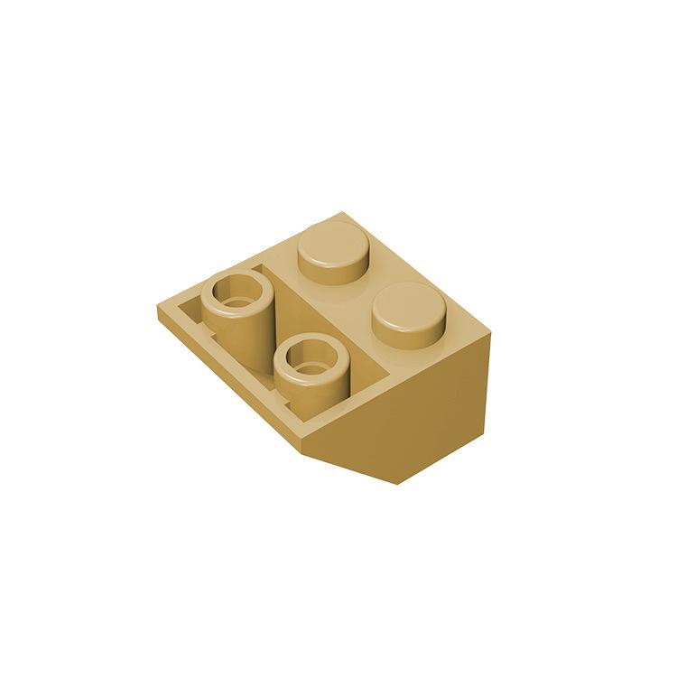 200 Piezas Bloques MOC 100 Piezas 2x2 45 Pendiente Invertida Kit Clásico de Bloques de Construcción Compatible con 3660 Accesorios de Techo para Casa de Ciudad