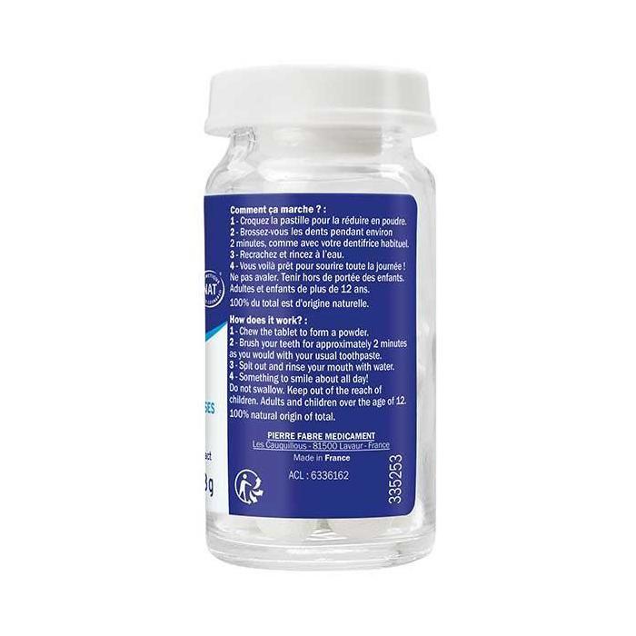 Dentifrice Solide - ELGYDIUM - Anti Plaque - 60 Comprimés - Vegan - Arôme Mentholé