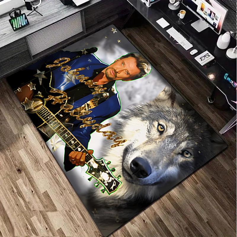 1Pc Johnny Print Rug - home decoration Carpet For Living Room Bedroom Flooring Computer Chair Area Rug