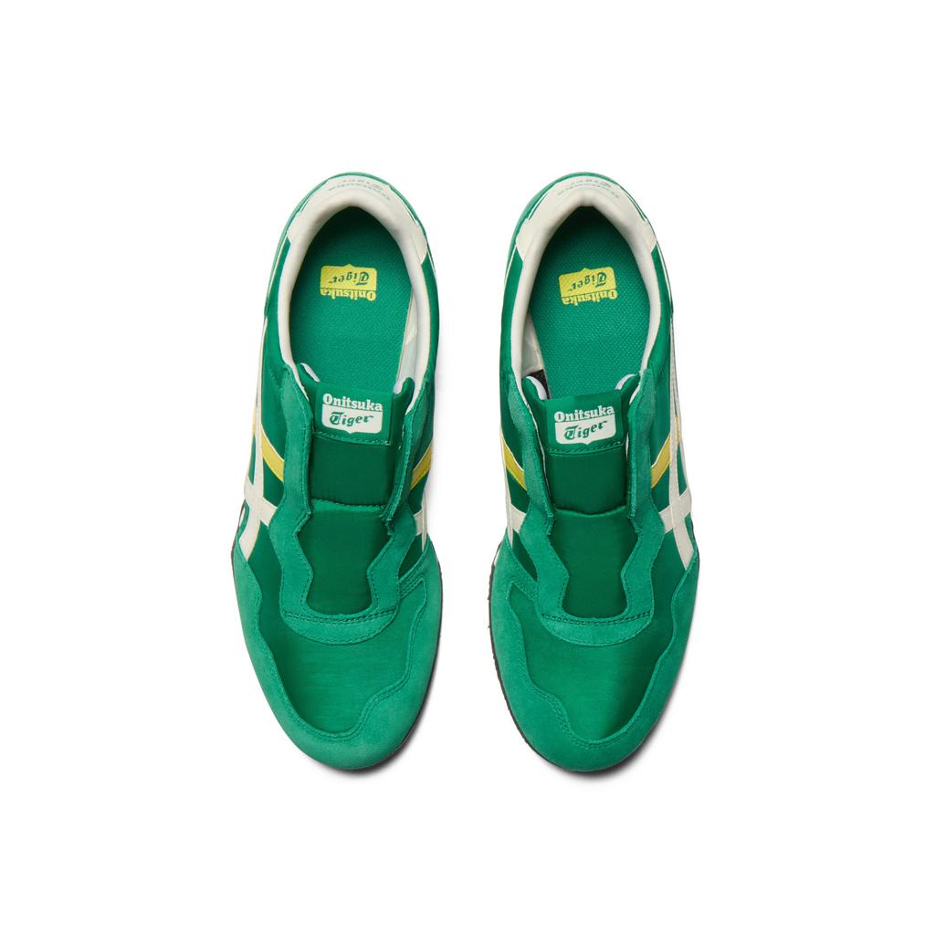 Onitsuka Tiger SERRANO Slip on Fabric Casual Shoes Unisex Green/Beige 1183C615-300