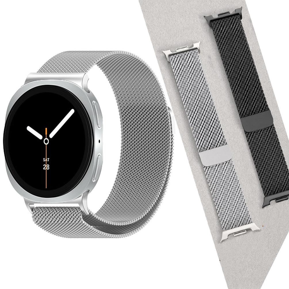 Magnetic Milanese Watch Strap for Samsung Galaxy Watch 8 Classic 46mm Ultra 2 Metal Mesh Loop Band Galaxy Watch 8 40/44mm Correa