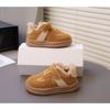 Children's Winter Boots Boys' & Girls' Fleece-Lined Warm Shoes with Shearling, Casual Kids Shoes for Baby Baby Shoes