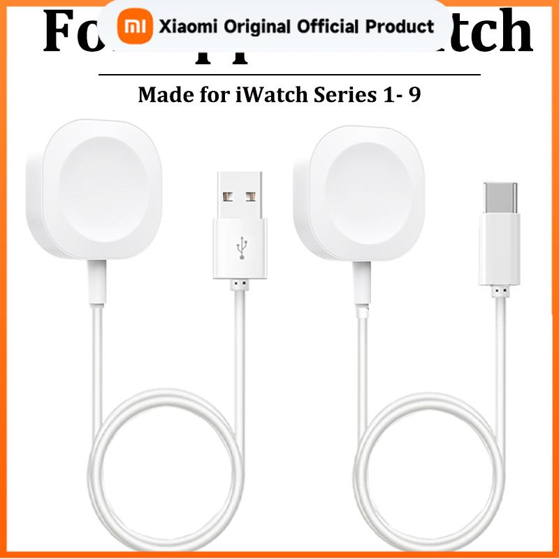 Xiaomi New Magnetic Wireless Charger for Apple Watch Series 9 8 7 6 5 4 SE Fast Charging Cable USB Type C for iWatch Series 6 3 5 3 2 1