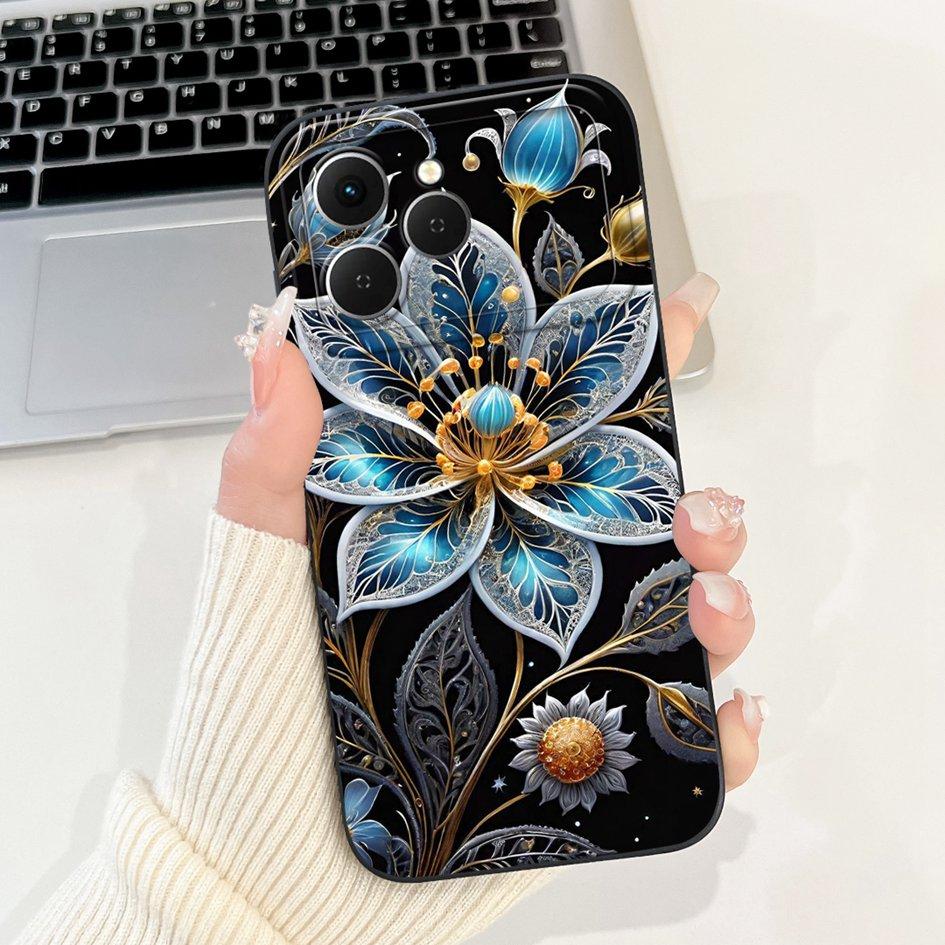 For Tecno Spark 40 Case Popular Cartoon Space Soft Silicone Camera protection Phone Cover For Tecno Spark 40C Spark40 4G Housing