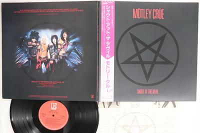 LP Schallplatte MOTLEY CRUE  Shout At The Devil P11428 WARNER PIONEER 1983 Japan Obi Metal Gebraucht